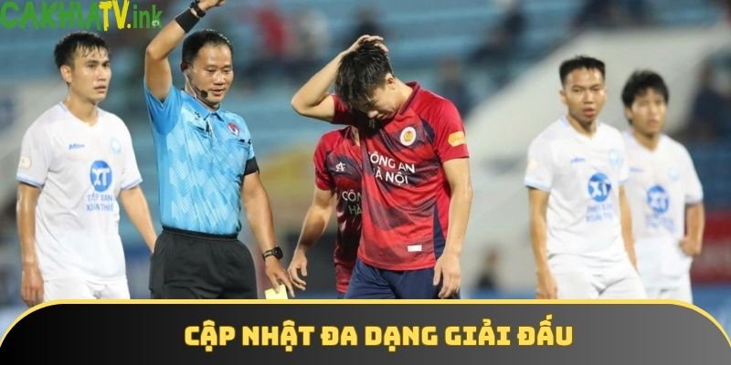 Mang đến lịch đá của nhiều giải hấp dẫn trên thế giới