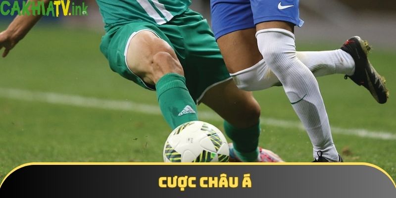 Cược châu Á được đưa ra dựa trên sự chênh lệch sức mạnh của hai đội